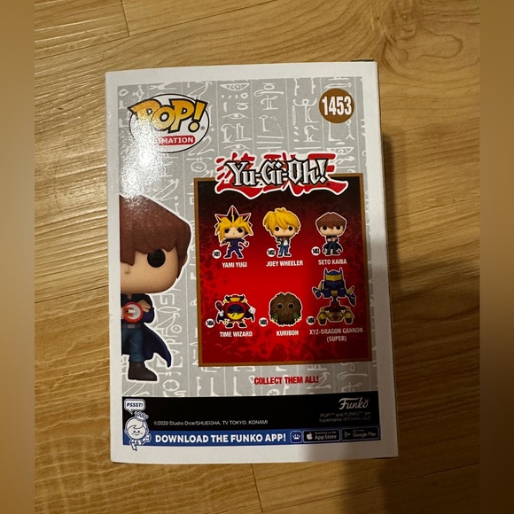 #1453 Funko Pop Character Seto Kaiba From Yu-Gi-Oh - Picture 3 of 3